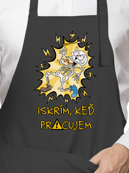 Iskrím zástera Dark Grey