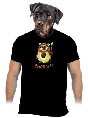 Ewokado pánske tričko Black
