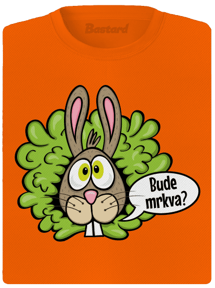Vitamíny pre zajačikov dámske športové tričko Neon Orange