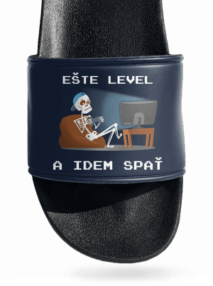 Ešte level šľapky Navy