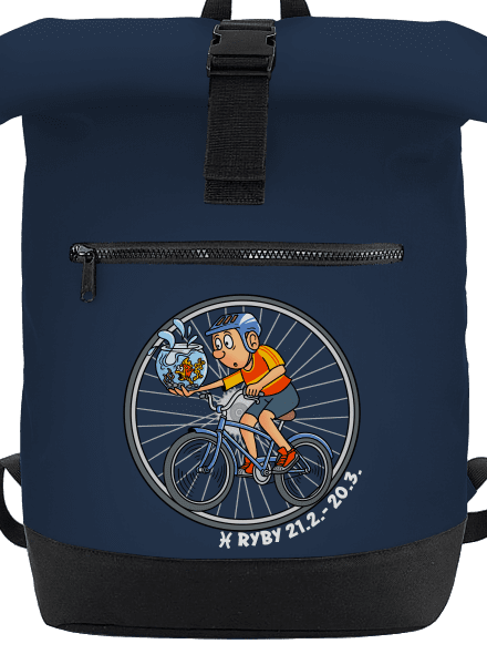 Cyklistický horoskop: Ryby batoh French Navy