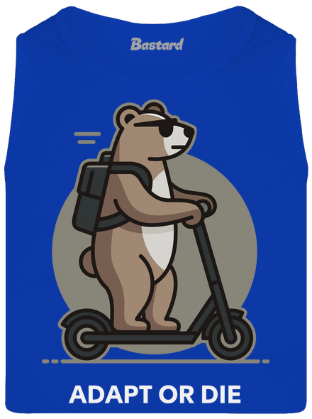 Adapt or die pánske tielko Royal Blue