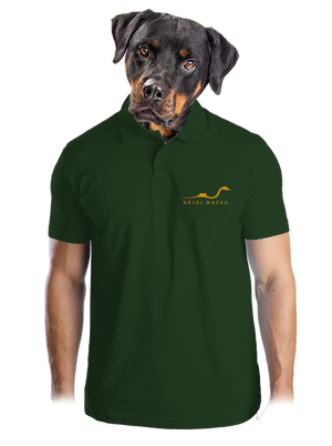 Nájdi mačku pánska polokošeľa Bottle Green Mal