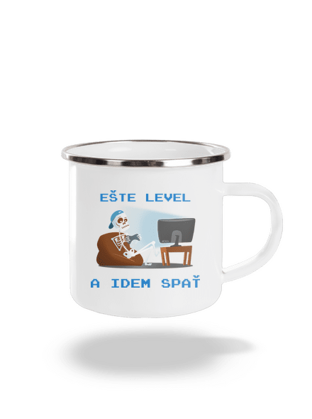 Ešte level plecháčik White