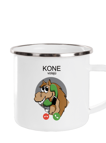 Kone volajú plecháčik White