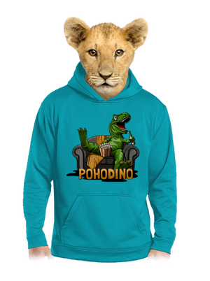 Pohodino detská mikina klokanka Hawaiian Blue