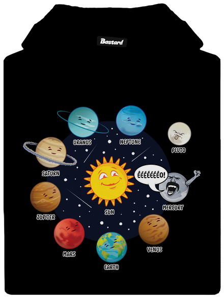 Mercury pánska mikina klokanka Black