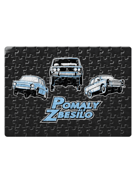 Pomaly a zbesilo puzzle White