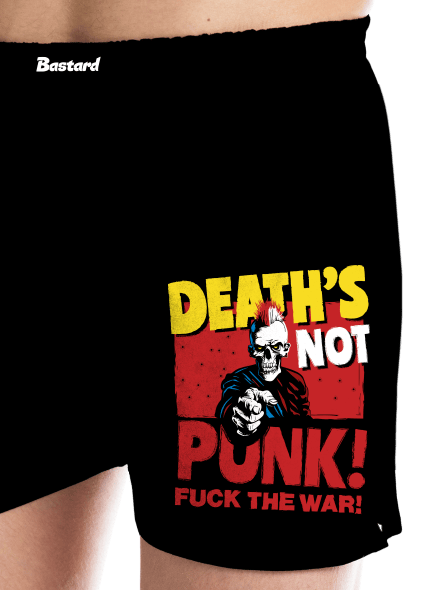 Death's not punk pánske trenky Black