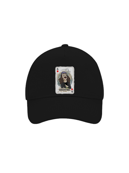 Kárové eso šiltovka baseballka Black