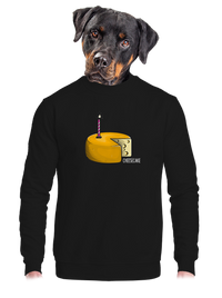 unisex mikina bez kapucne