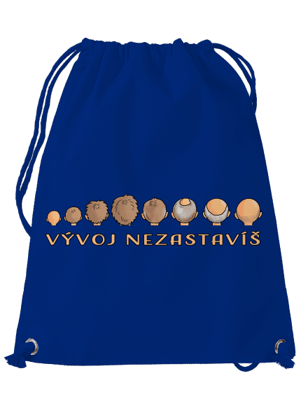 Vývoj nezastavíš vak Royal Blue Mal