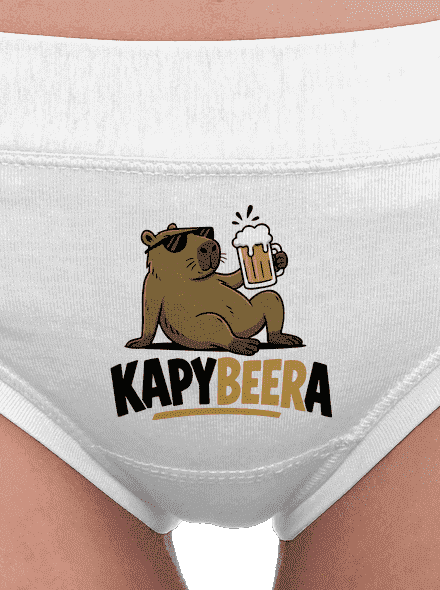 Kapybeera dámske nohavičky White