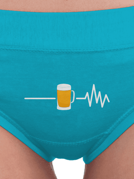 Beer help dámske nohavičky Turquoise