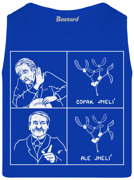 Cimrman: Copak jmelí pánske tielko Royal Blue