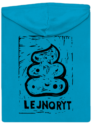 Lejnoryt dámska mikina na zips Blue Atol