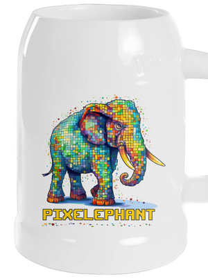 Pixelephant polliter White