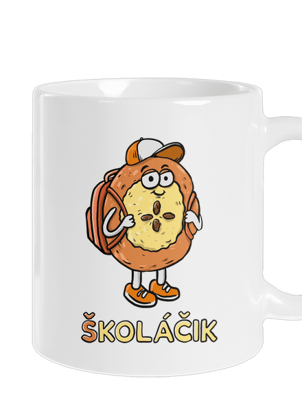 Školáčik klasický hrnček White