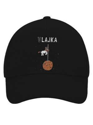 Vlajka šiltovka baseballka Black