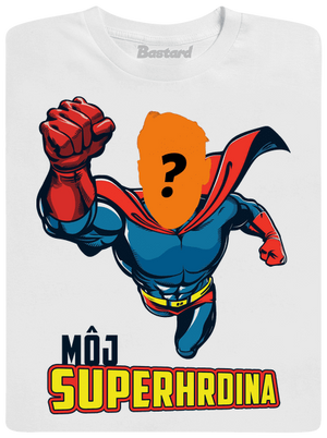 Môj superhrdina detské tričko White