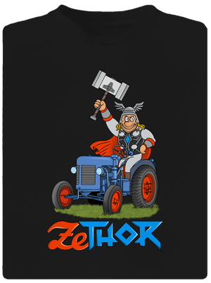 ZeThor detské športové tričko Black