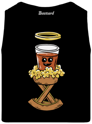 Panáčik v jasličkách pánske tielko Black