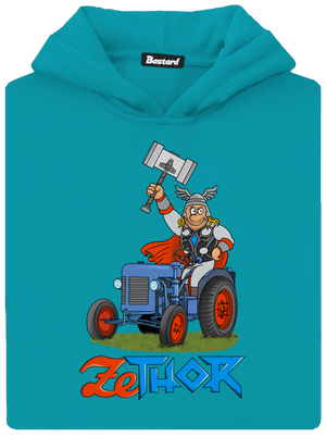 ZeThor detská mikina klokanka Hawaiian Blue