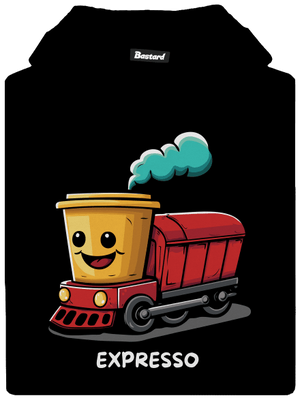 Expresso detská mikina klokanka Black