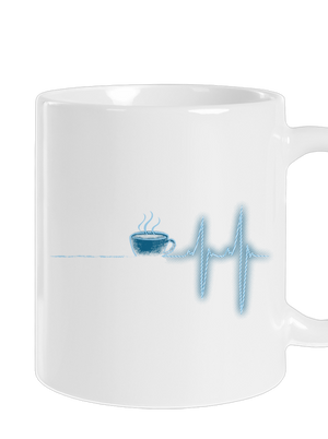 Coffee help klasický hrnček White