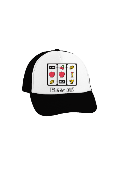 Automat šiltovka truckerka Black cap
