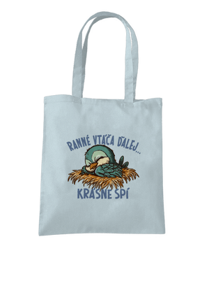 Ranné vtáča spí taška Pastel Blue