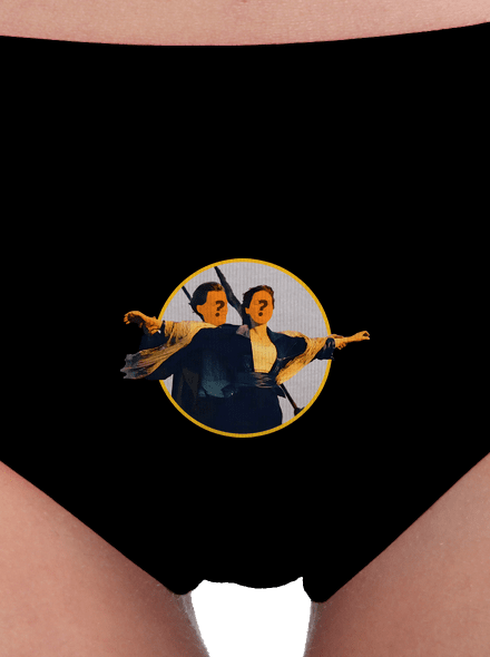 Titanic dámske nohavičky Black
