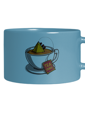 Teatanic hrnček makronka Blue Macaron