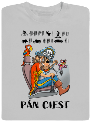 Pán ciest pánske tričko Pacific Grey