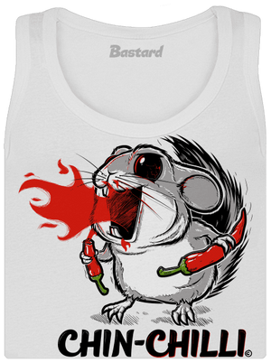 Chinchilli dámske tielko klasické White