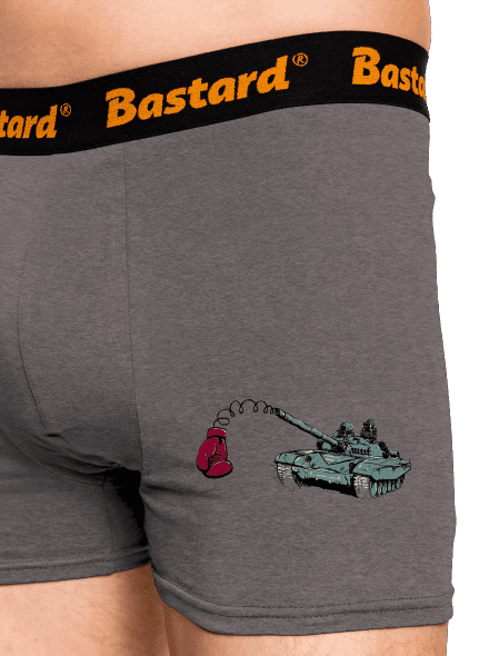 Tank boxerky Gray Melange