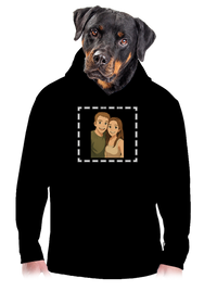 pánska mikina klokanka