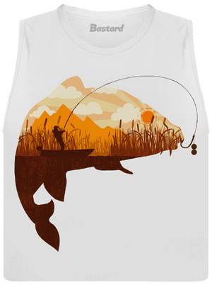 Kapitálny úlovok dámske tielko voľné White