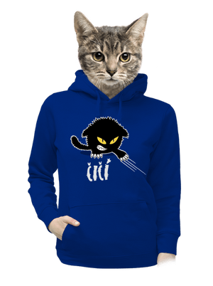 Čičina dámska mikina klokanka Royal Blue Mal