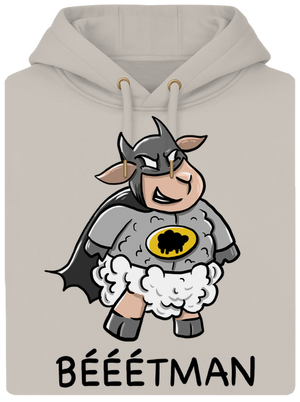 Bééétman unisex mikina premium Pastel Macchiato