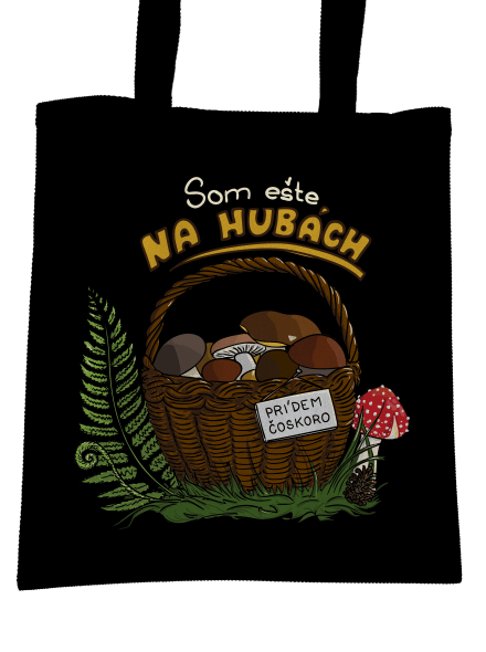 Na hubách taška Black