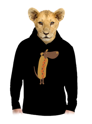 detská mikina klokanka