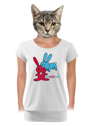 dámske tričko s lemom