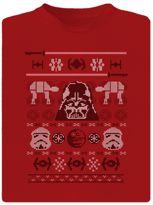 Vader na svetri pánske športové tričko Red Mal