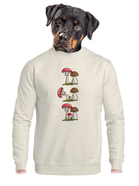 unisex mikina bez kapucne