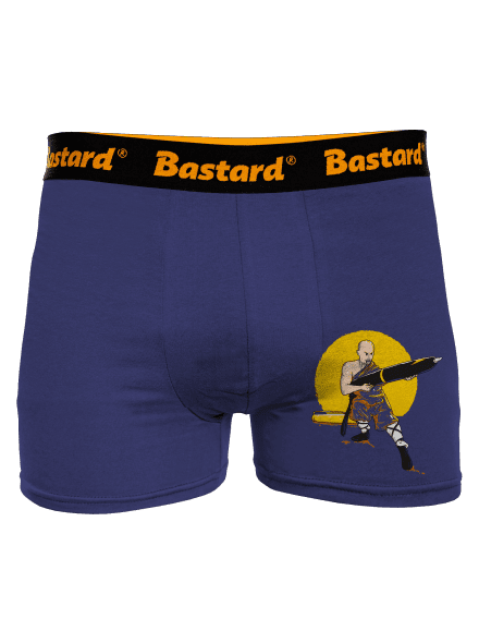 Čína boxerky Blue Navy