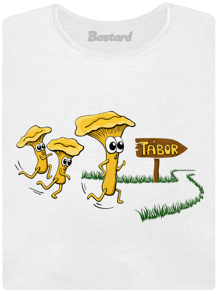 Beží líšky k táboru dámske tričko White