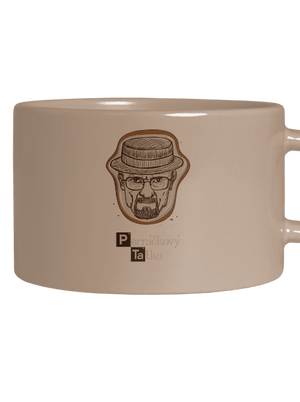 Perníčkový tatko a Perníček hrnček makronka Brown Macaron