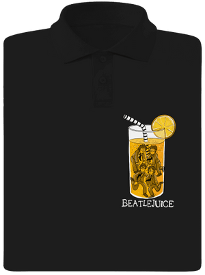 Beatlejuice pánska polokošeľa Black