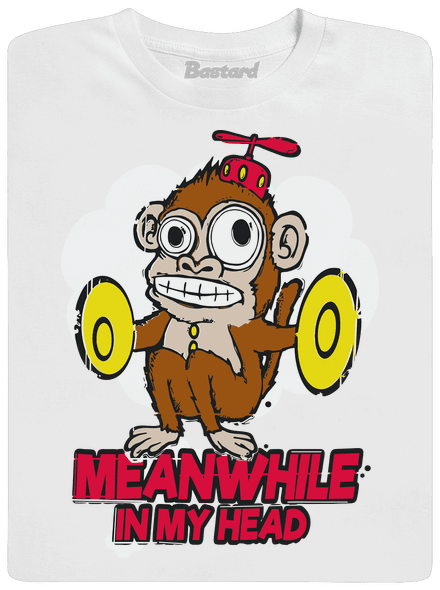Monkey in my head detské tričko White